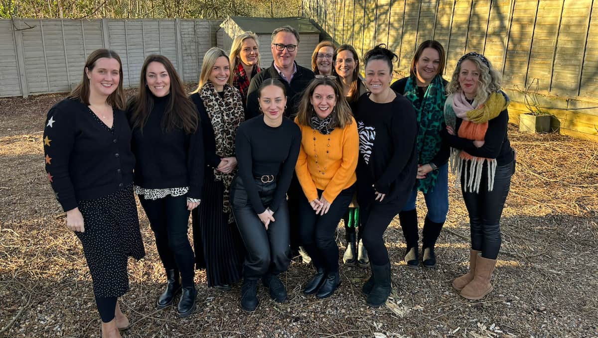 Chill Out team stood outside